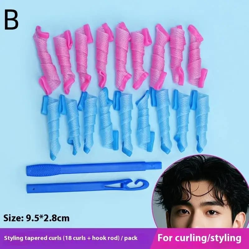 Heatless Water Wave Hair Curler Set
