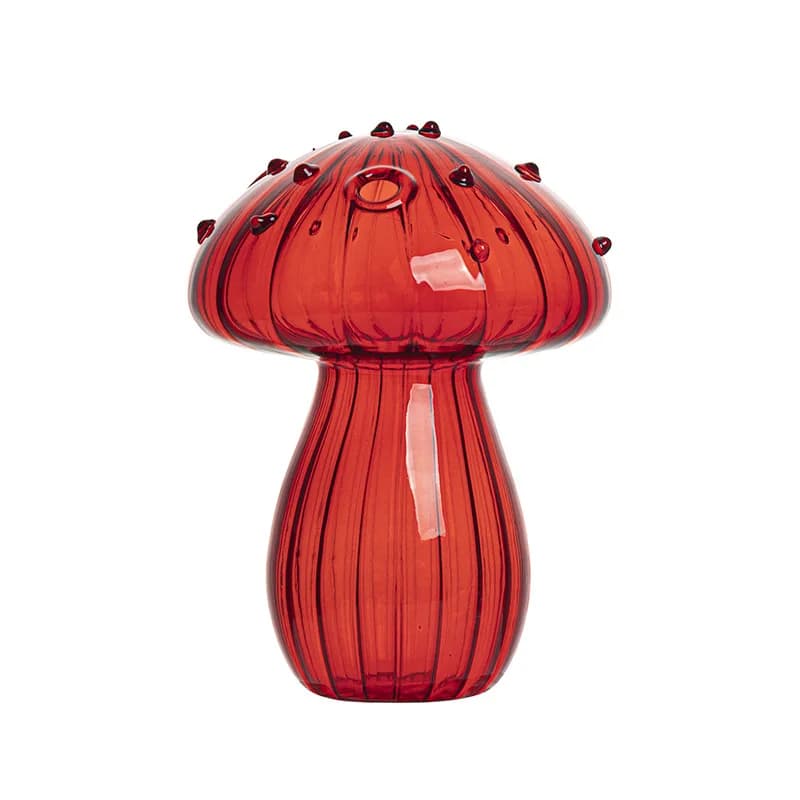 Mushroom Glass Vase