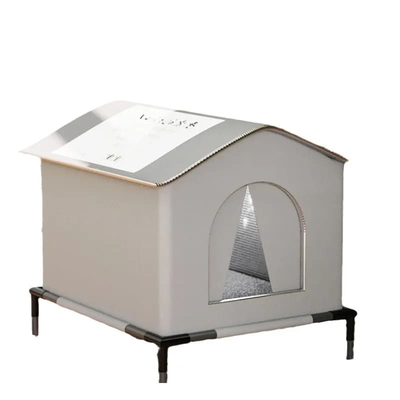 Outdoor All-Season Cat and Small Dog House