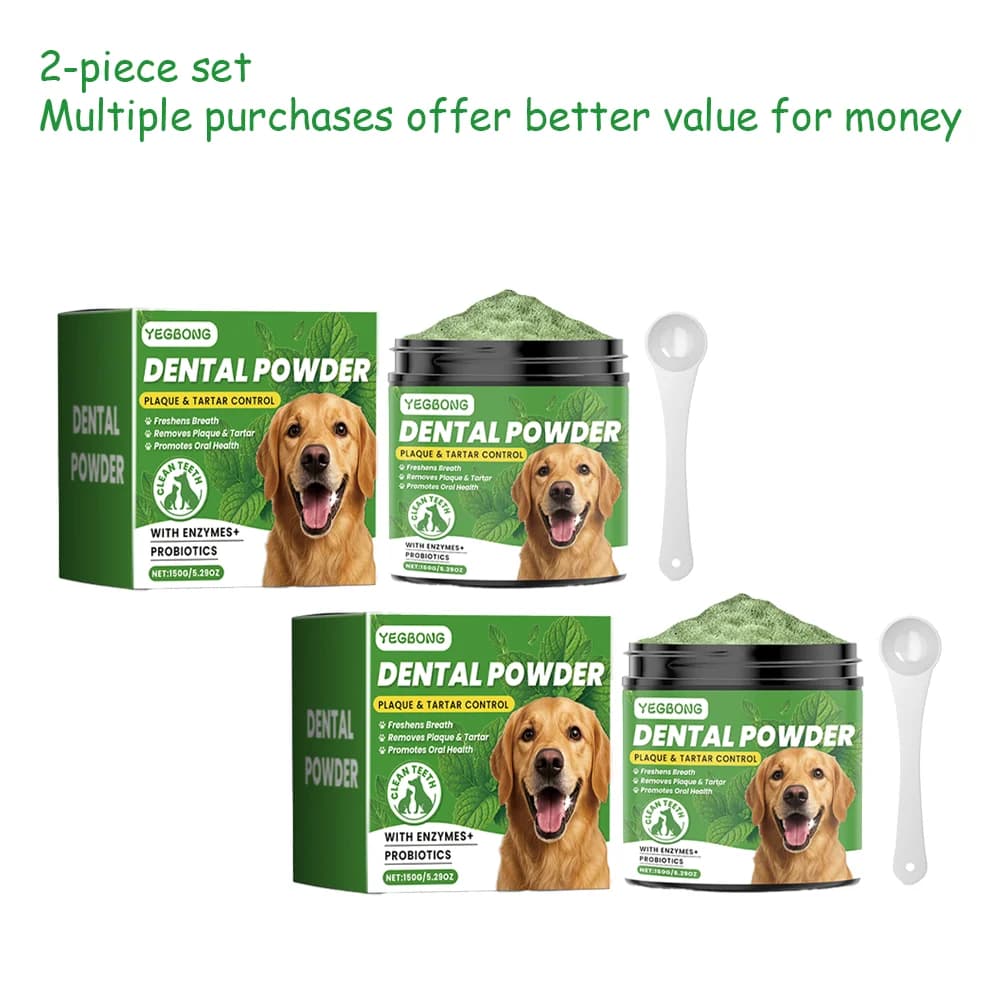 Dog Tooth Cleaning Powder