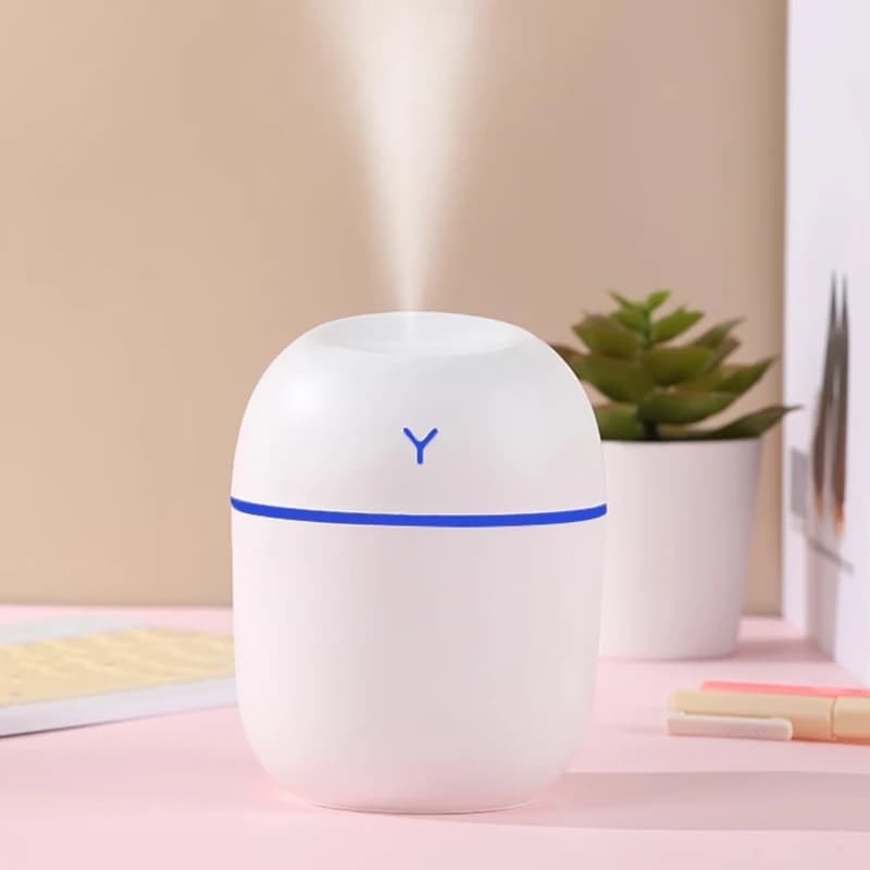 Mini Ultrasonic Humidifier with Night Light