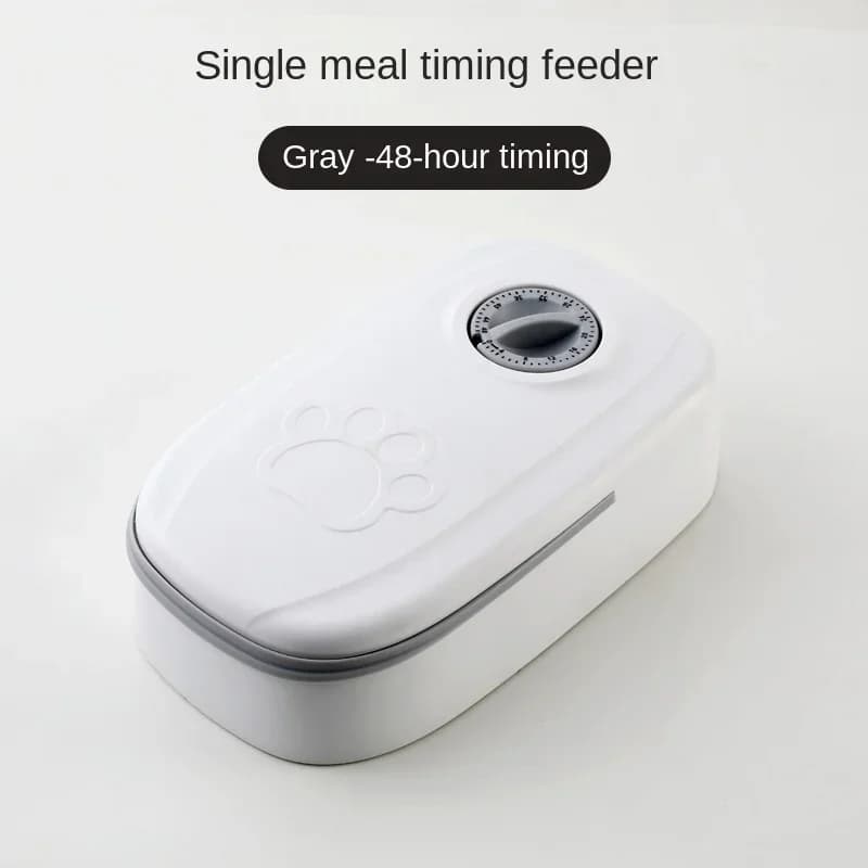 Automatic Pet Food Dispenser Bowl with Timer
