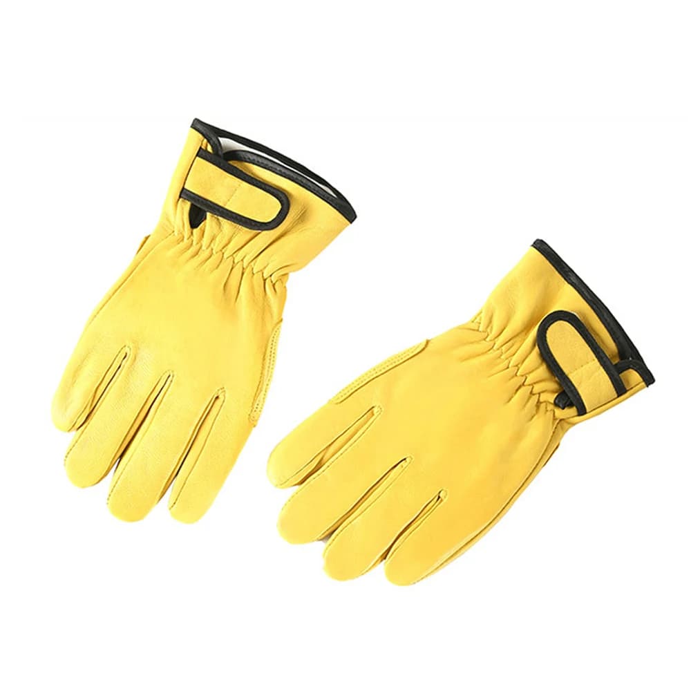 Leather Work Gloves for Welding and Labor