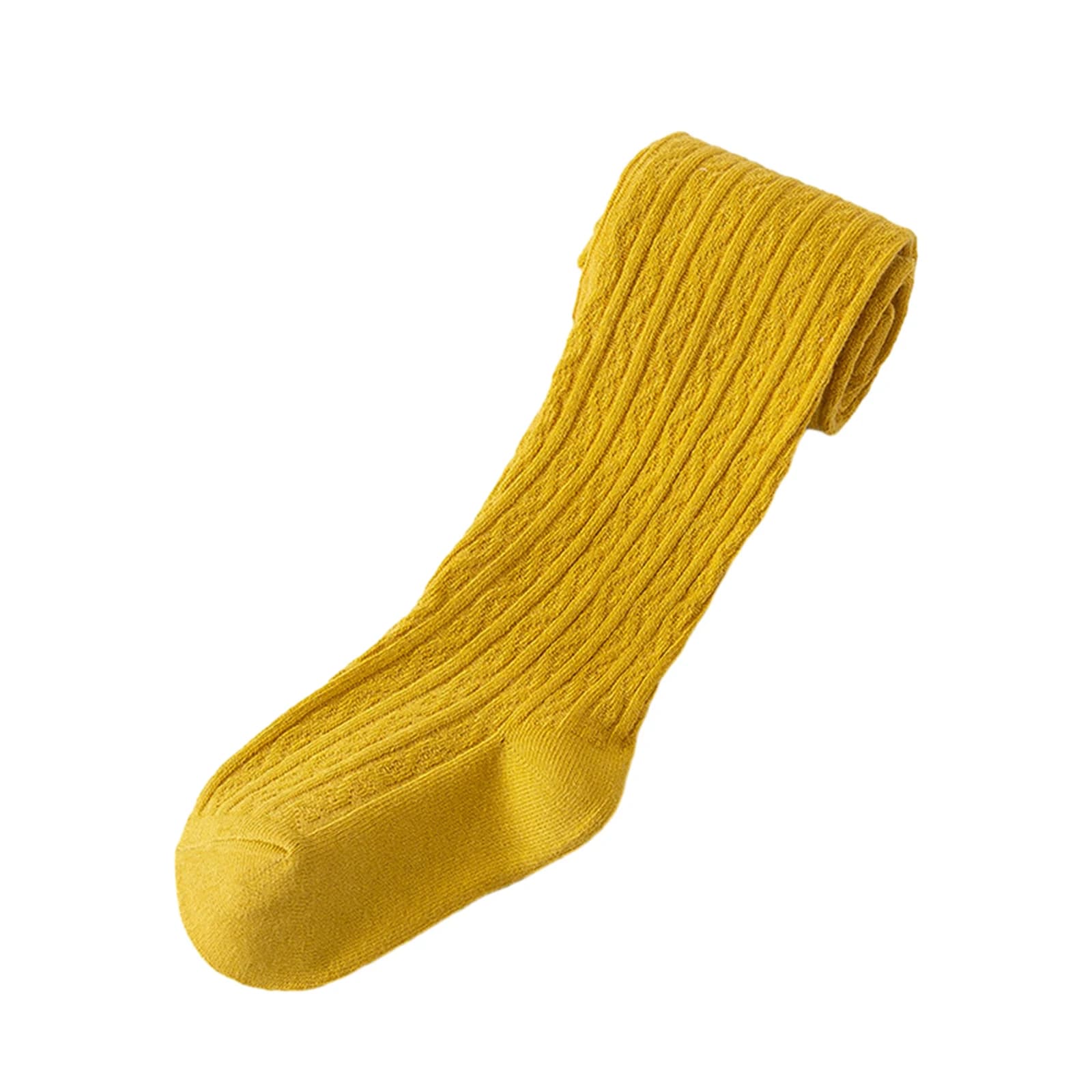 Girls Elastic Waist Knit Pantyhose