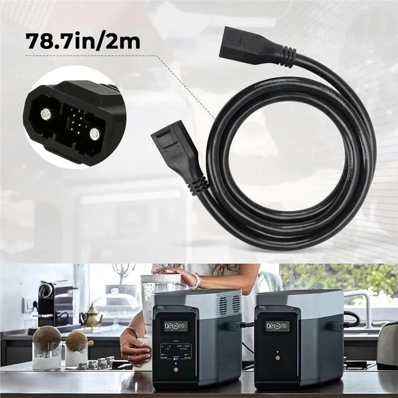【Price Drop !!】XT150 Extra Battery Cable For Delta Max, Delta 2, 2 Max, Delta 3, Delta 3 Plus, Delta 3 1500, Wave 2 And Wave 3(2