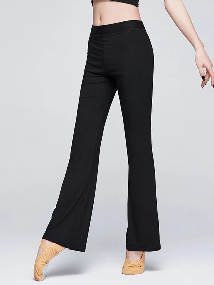Women's Straight Flare Dance Training Pants