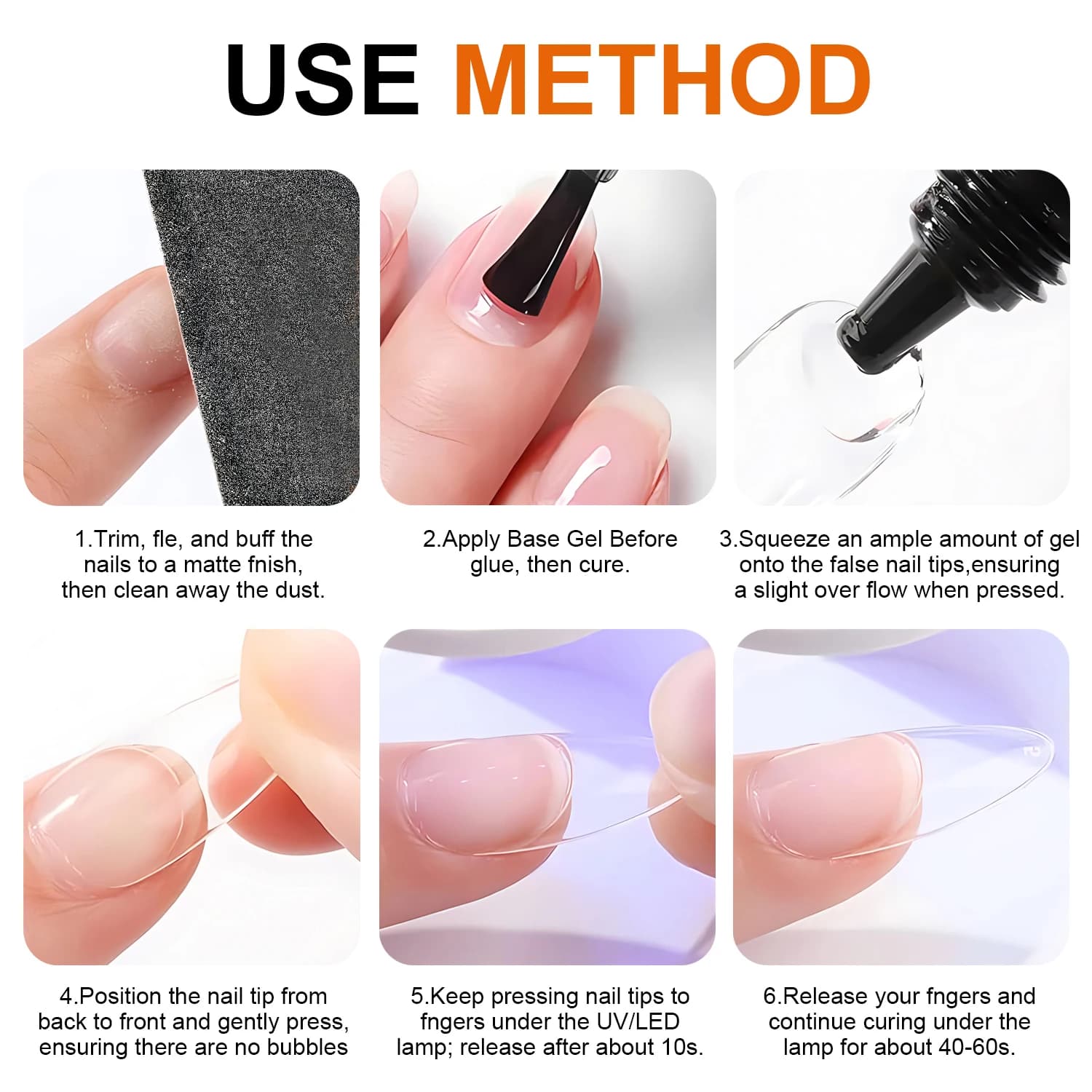 Nail Glue for Press On Nails and Extensions