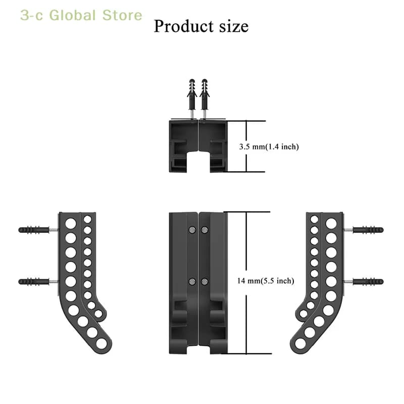 Battery Storage Organizer Combo Battery Organizer Storage Holder Small Battery Keeper Wall Holder Battery Dispenser Holder