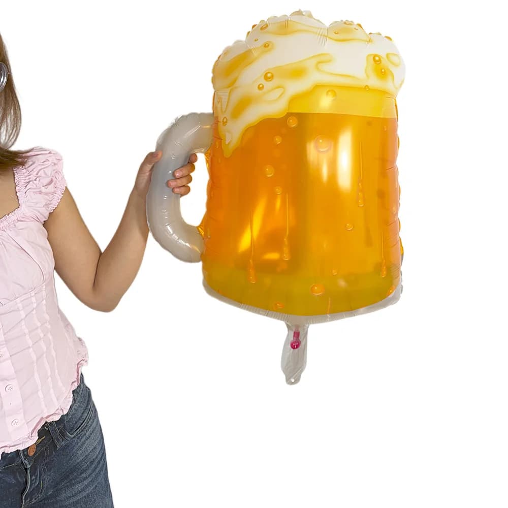 Adult Birthday Party Whisky Champagne Beer Cups Balloon Beer Cheers Father's Day 30th 40th 50th 60th Birthday Party Decor