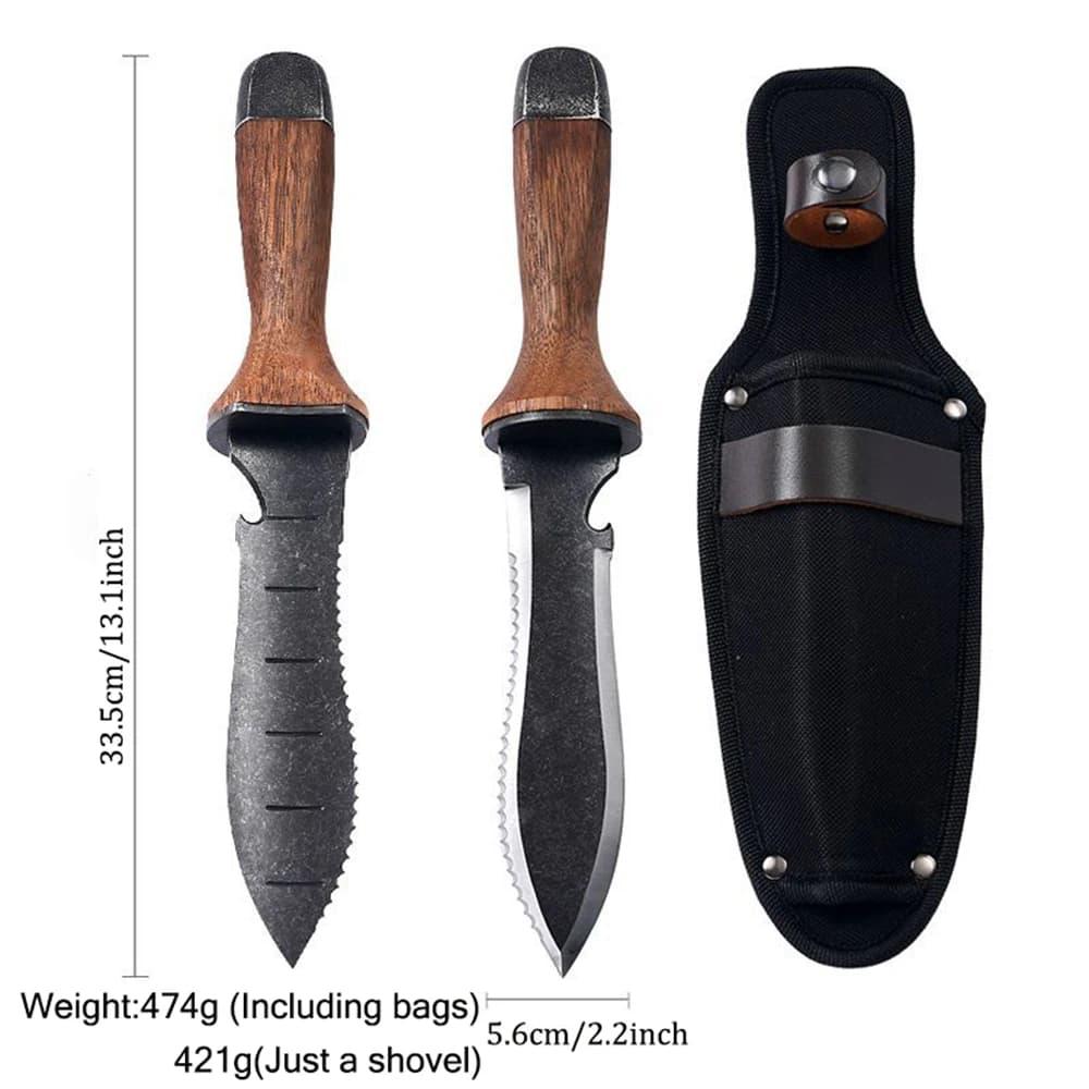Garden Hand Tool Set with Trowel and Cultivator