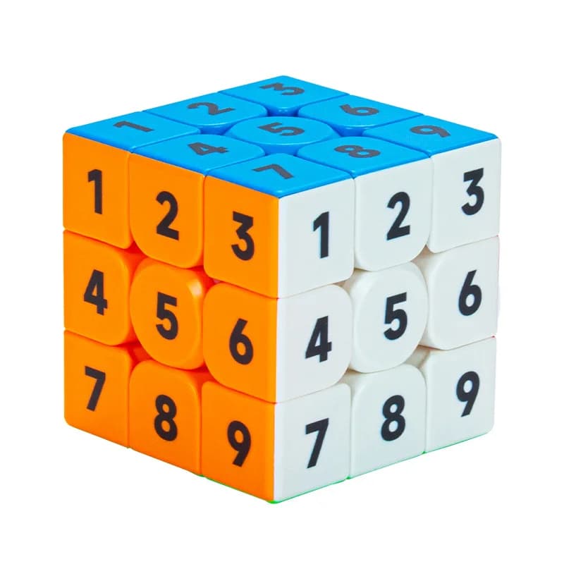 Sudoku Number Letter Puzzle Cube 3x3