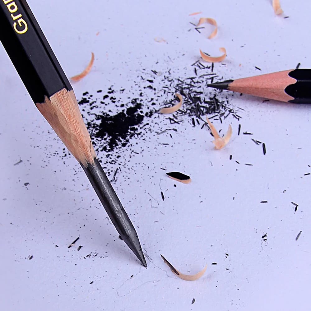 Charcoal Sketch Pencils Set 12 Pieces