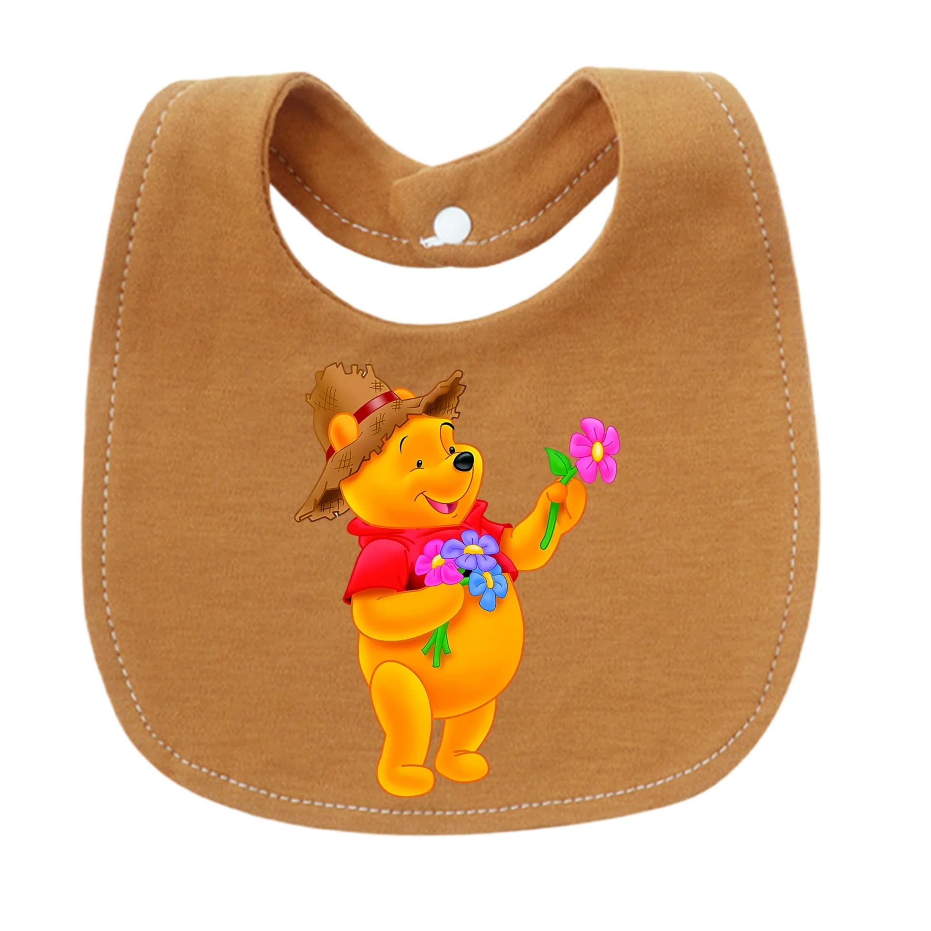 Breastfeeding Bib - Baby Bib for Breastfeeding Newborn Baby Boy Baby Girl U-Shaped Feeding Bib for Babies Cartoon Saliva Towel