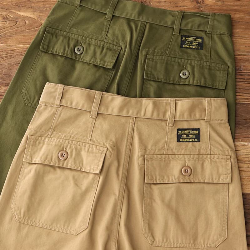Men's High-Waist Cargo Shorts