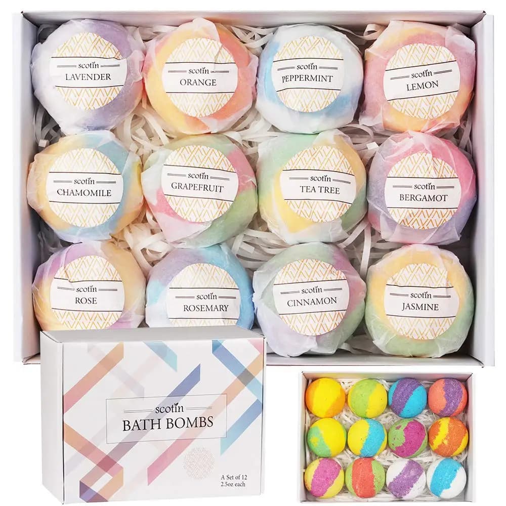 Natural Handmade Bath Gift Set for Kids and Women