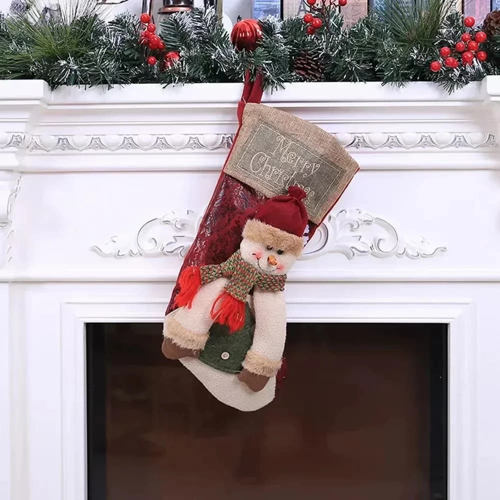 Christmas Stocking Classic Large Holiday Characters