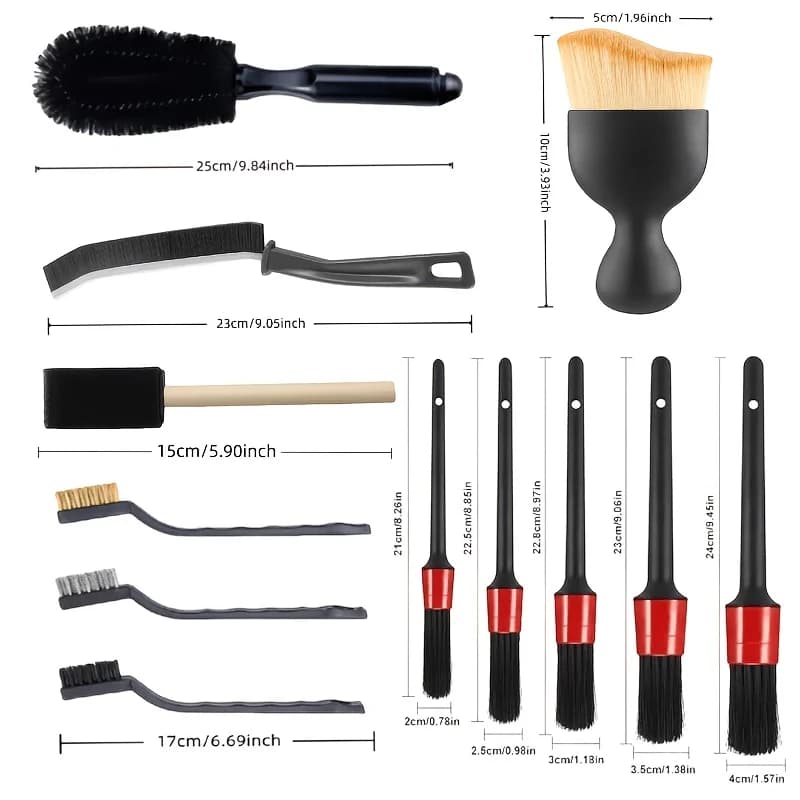 Car Cleaning Tool Set - 22 Piece