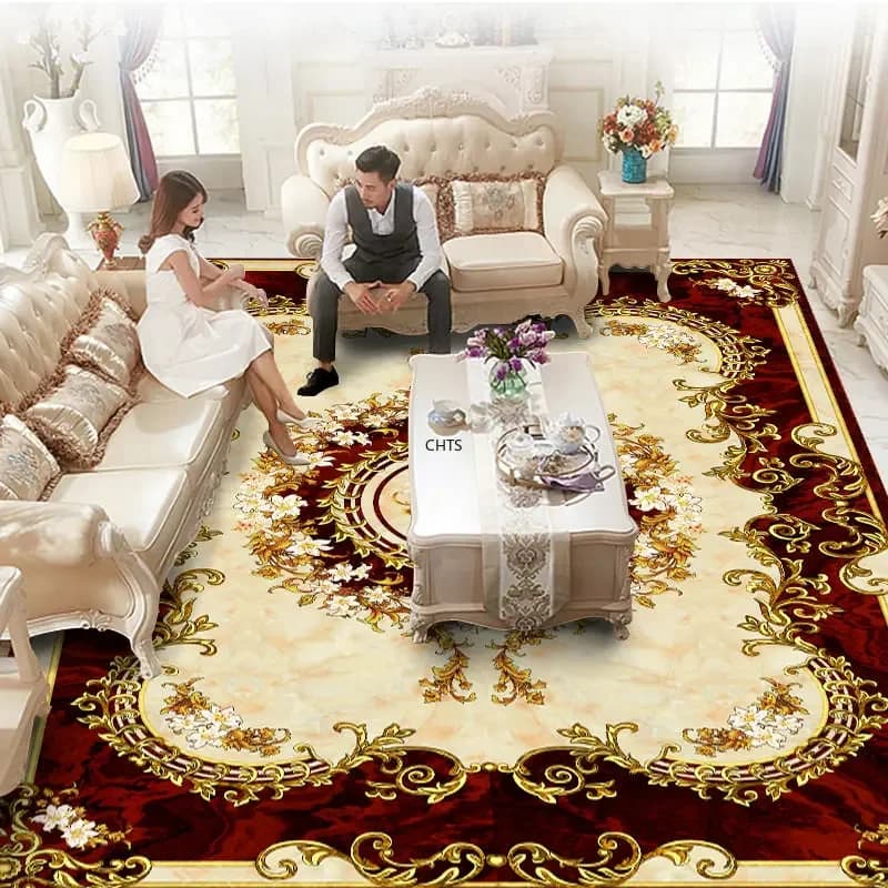 European Living Room Carpet Tatami Rug