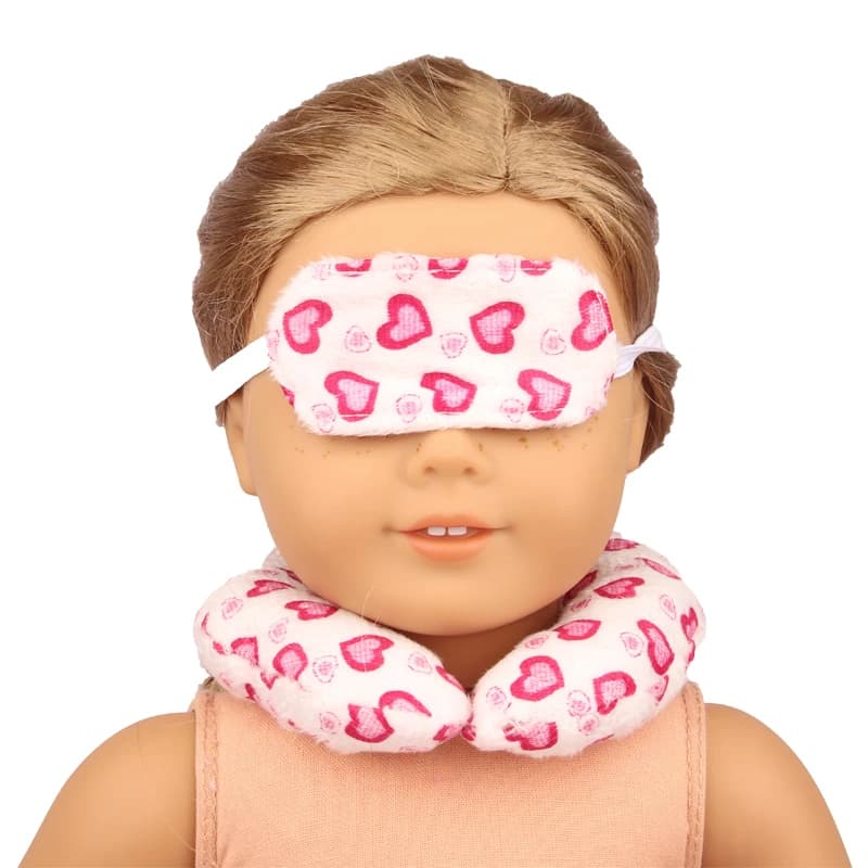 Doll Accessories Set with Necklace and Camera