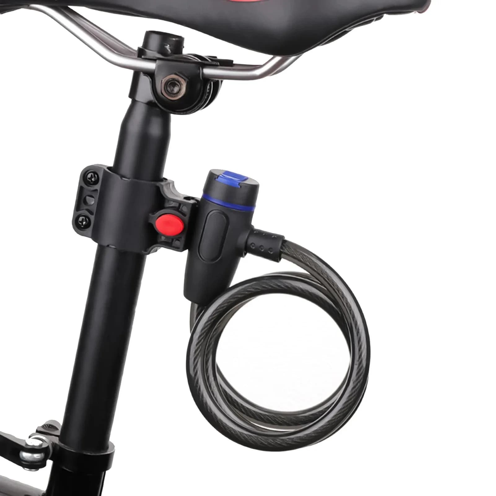 Steel Cable Bicycle Lock with Keys