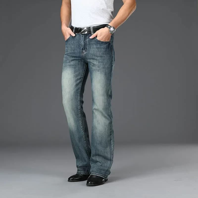 Men's Boot Cut Denim Jeans