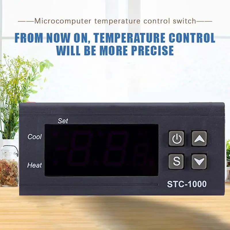 Digital Temperature Controller With Dual Heating Cooling