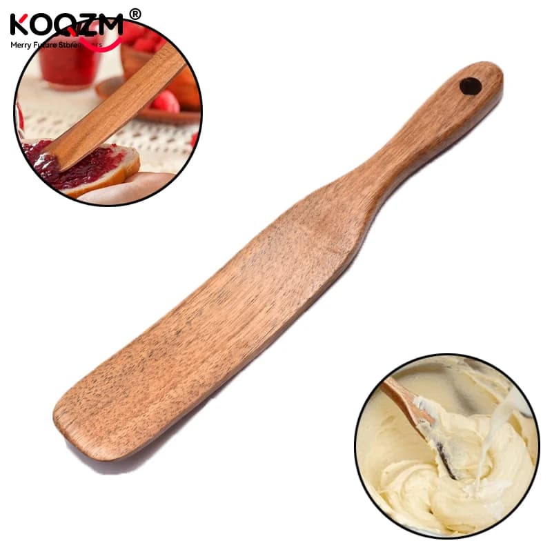 Wooden Spurtle Kitchen Spoon