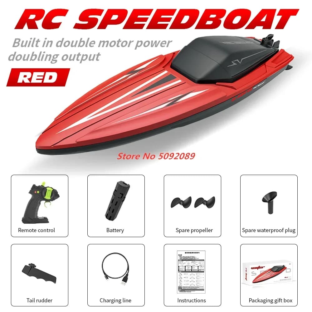 RC Racing Speedboat 35CM Remote Control