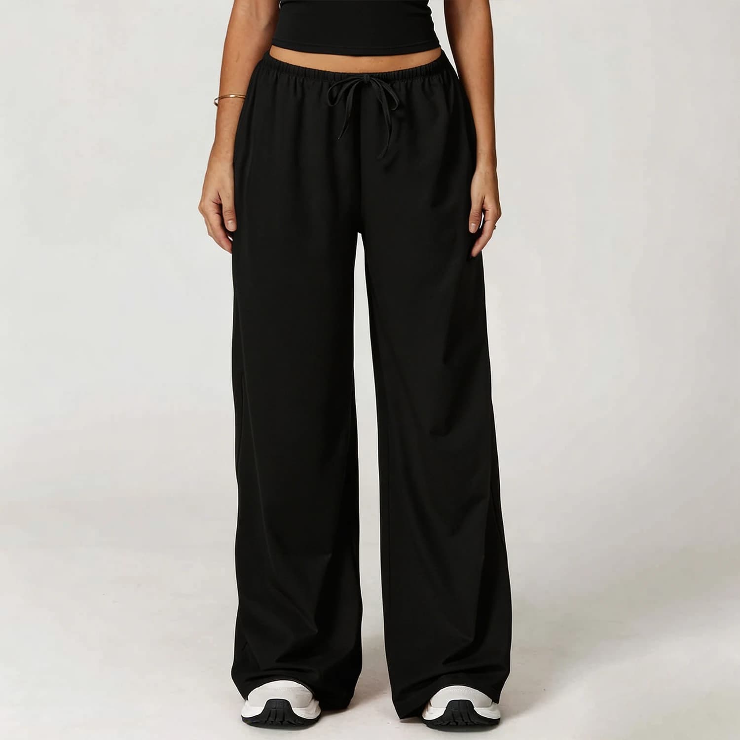 Women's Loose Yoga Pants with Drawstring Waist