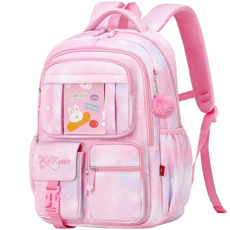Lightweight Water Resistant School Backpack for Girls