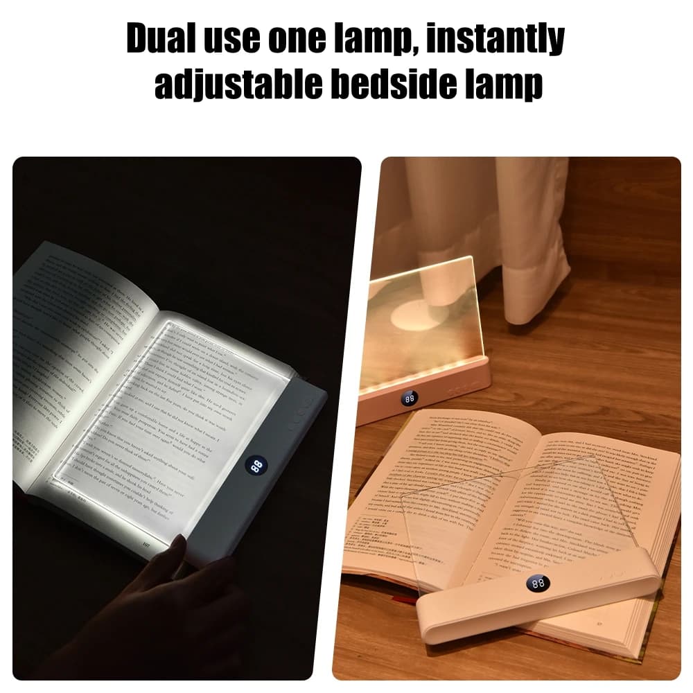 LED Flat Panel Reading Light with USB Charging