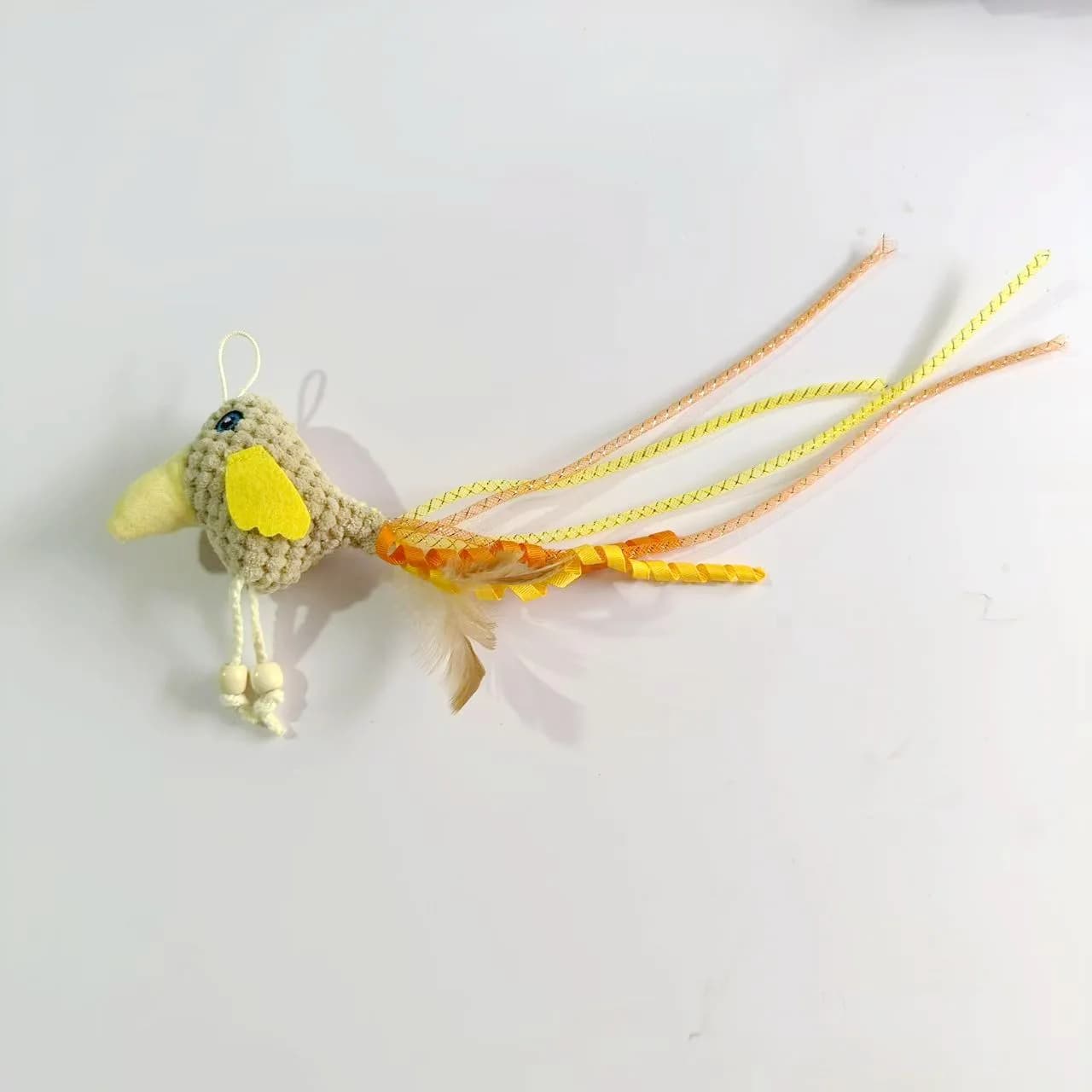 Brown long-tailed bi / XS