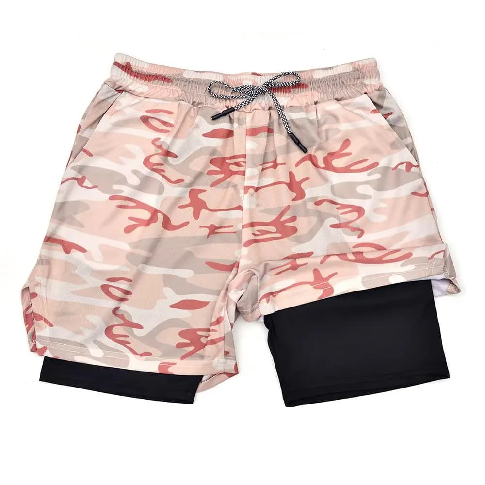 Men's 2-in-1 Running Shorts with Liner