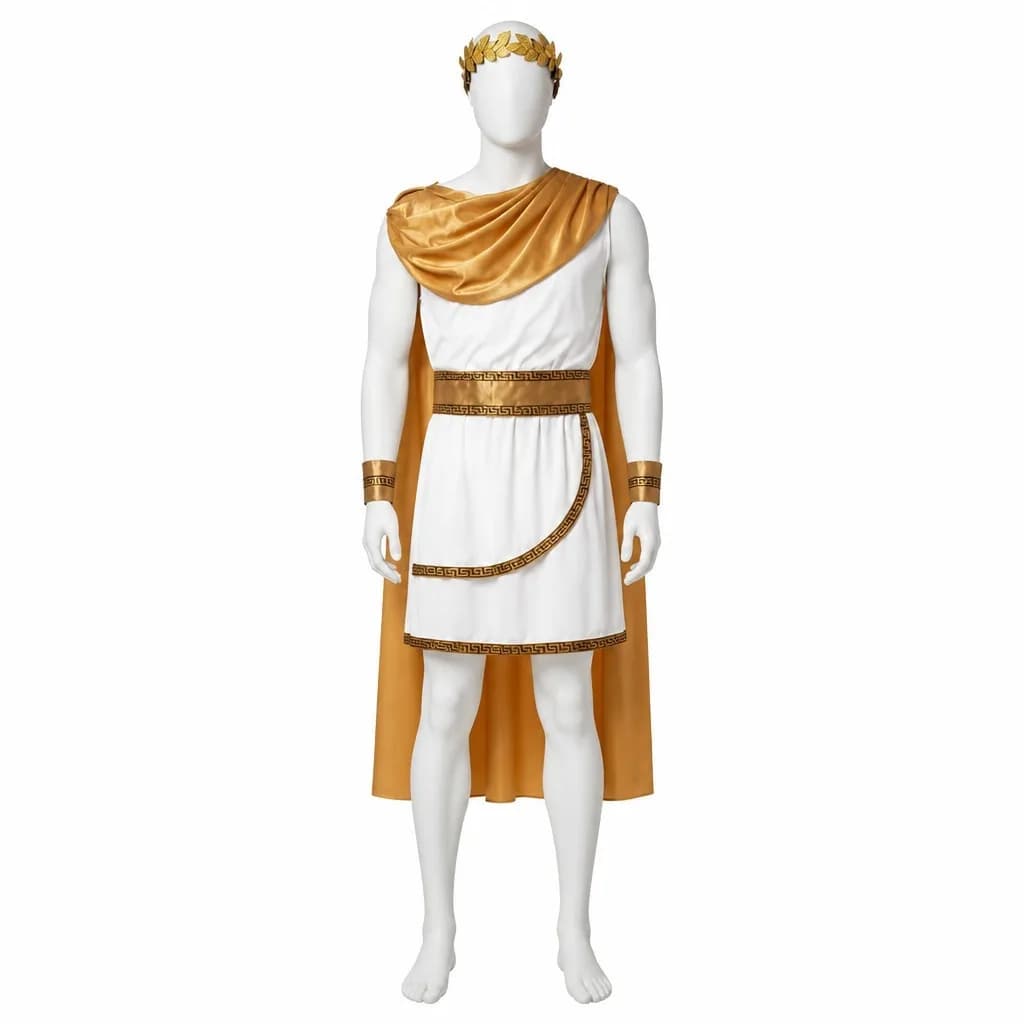 Ancient Greek Roman Robe Cosplay Costume Set