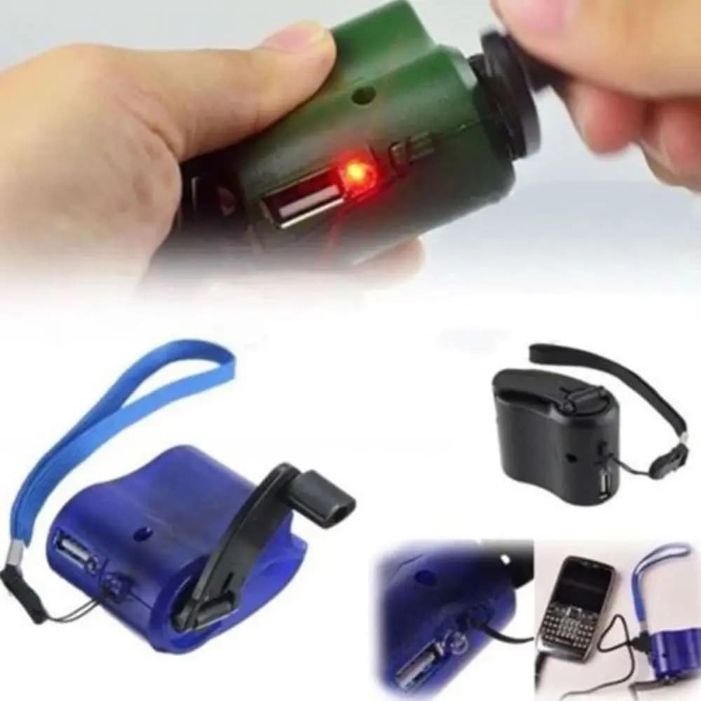 Hand Crank Emergency Phone Charger