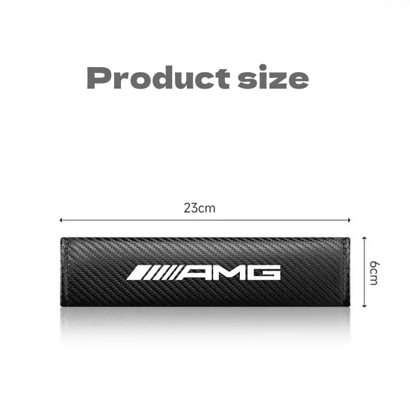 Car Seat Belt Pad Safety Strap Shoulder Cover Accessories For Mercedes Benz A B C S Class AMG GLA CLA GLC Decoration  Accessorie