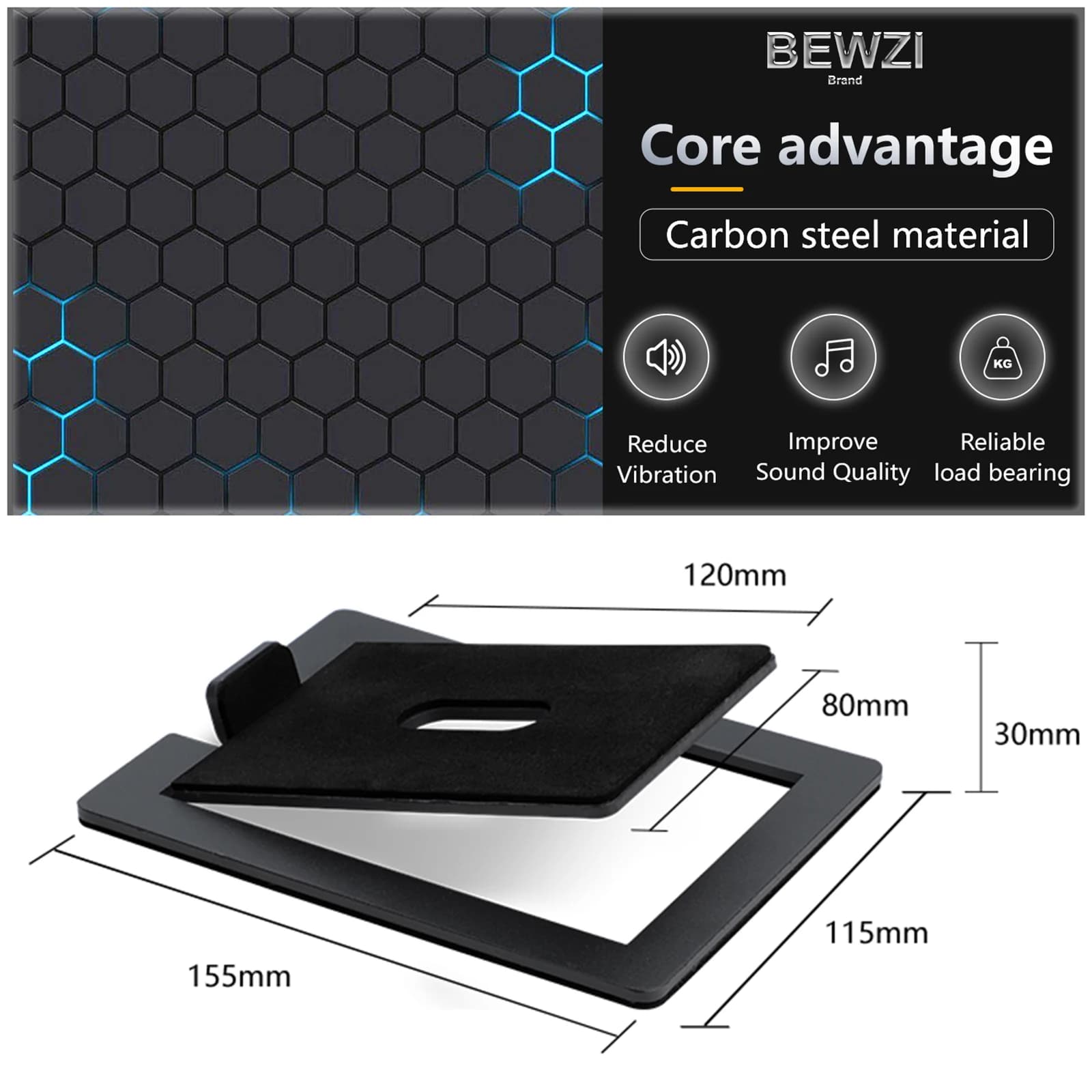 Carbon Steel Speaker Support Stand