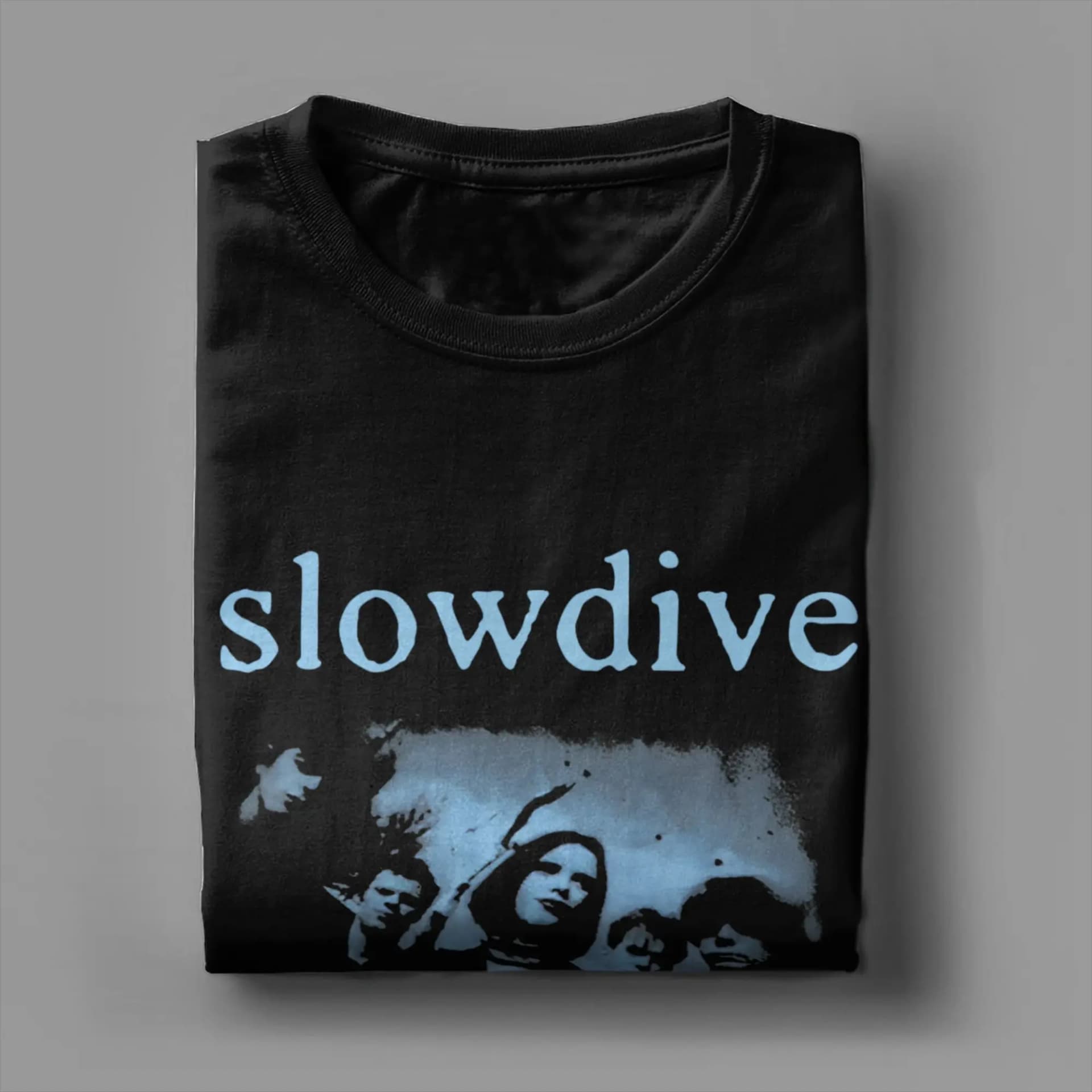 Slowdive Crewneck Cotton T-Shirt
