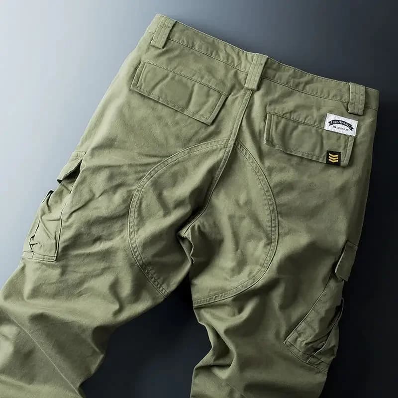 Men's Khaki Cargo Hiking Pants