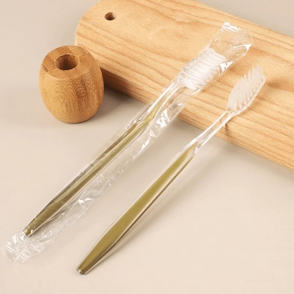 Disposable Travel Toothbrushes Soft Bristles 100 Pack