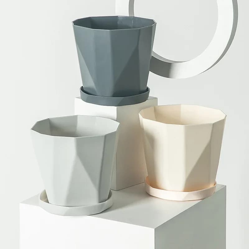Large Plastic Flower Pots for Plants
