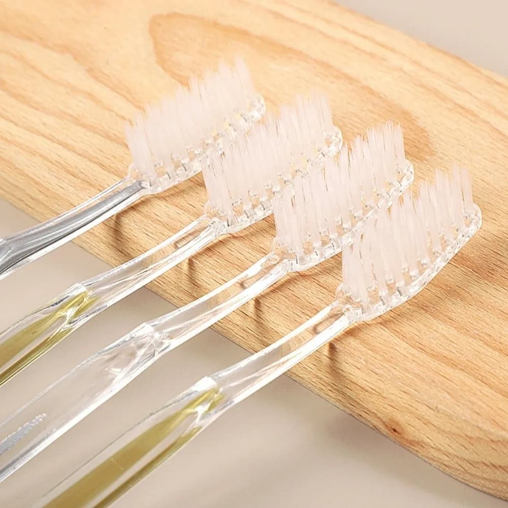 Disposable Travel Toothbrushes Soft Bristles 100 Pack