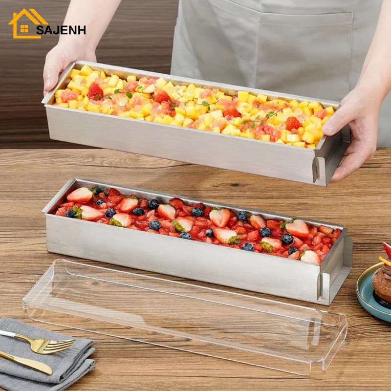 Stainless Steel Rectangle Tiramisu Cake Pan