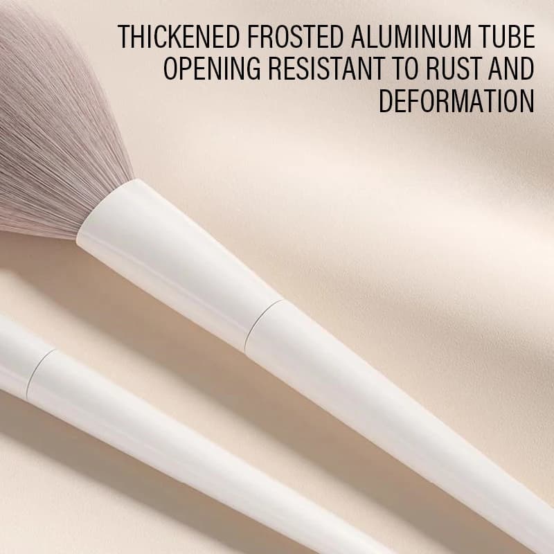 5/7/10/12pcs Professional Makeup Brushes Tools Set White Eyeshadow Eyeliner Foundation Brush Women Facial Beauty Cosmetic Tool