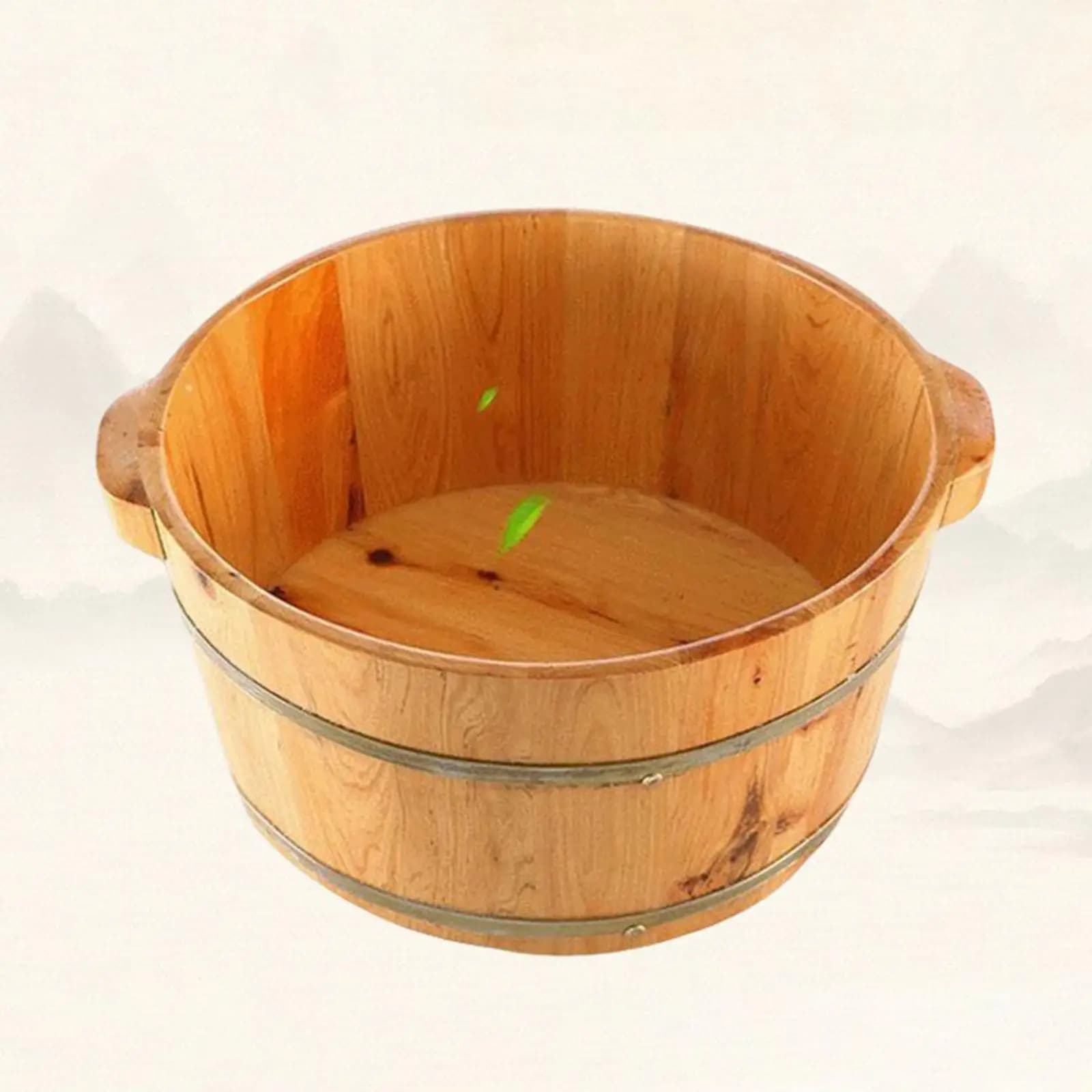 Wooden Foot Bath Soaking Tub