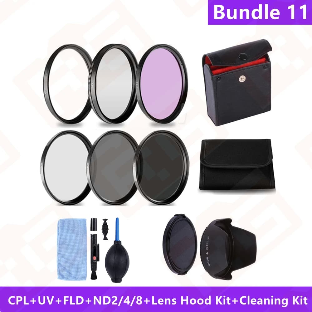 Camera Lens Filter Kit with ND and Macro Lenses