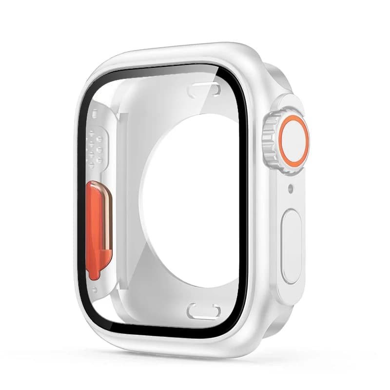 Screen Protector for Apple Watch Case 46mm 45mm 44mm 40mm 41mm 42mm Change To Ultra Hard Cover for iWatch 11 10 9 8 7 6 5 4 SE
