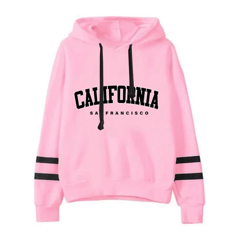 Women's Pullover Hoodie Jogger Set