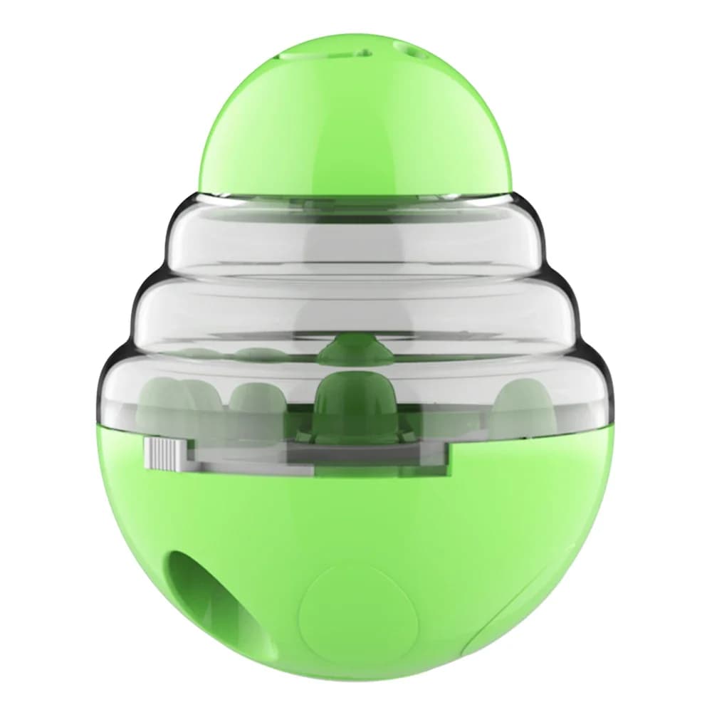 Interactive Dog Treat Dispenser Tumbler Toy