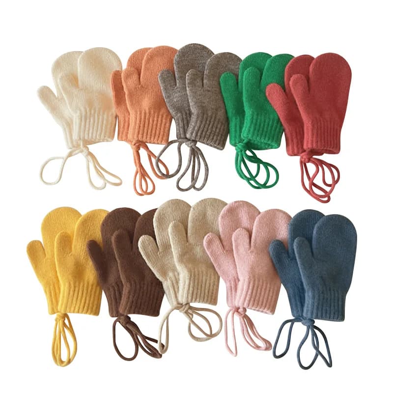 Wool Mittens for Toddlers